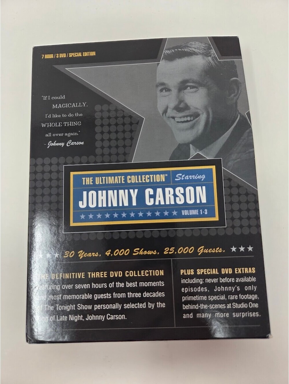 Johnny Carson: The Ultimate Collection (DVD, 2003, 3-Disc Set)